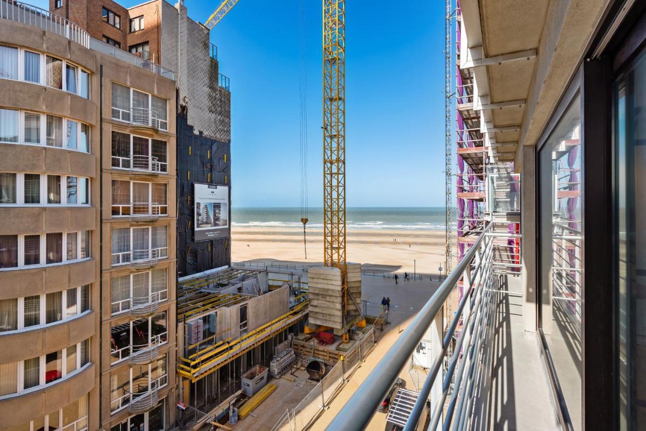 Hyper-Luxeappartement, Zeezicht, Centrum, Airco, Optie Hotelservices Ostenda Esterno foto
