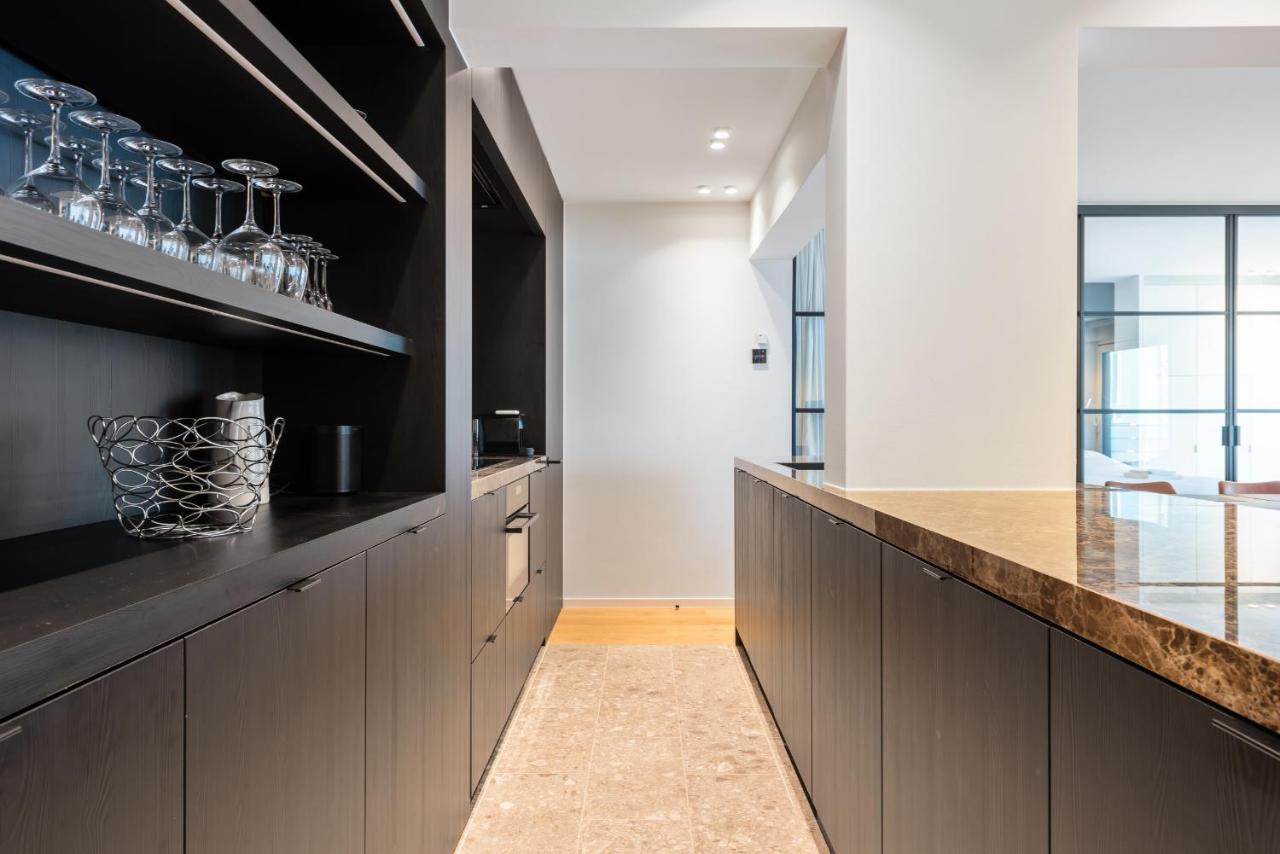 Hyper-Luxeappartement, Zeezicht, Centrum, Airco, Optie Hotelservices Ostenda Esterno foto
