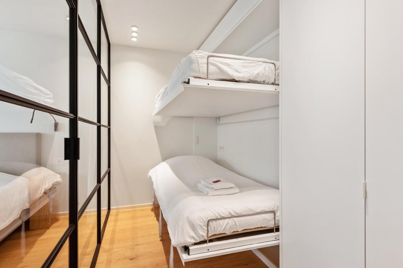 Hyper-Luxeappartement, Zeezicht, Centrum, Airco, Optie Hotelservices Ostenda Esterno foto