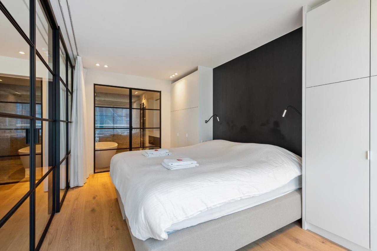 Hyper-Luxeappartement, Zeezicht, Centrum, Airco, Optie Hotelservices Ostenda Esterno foto