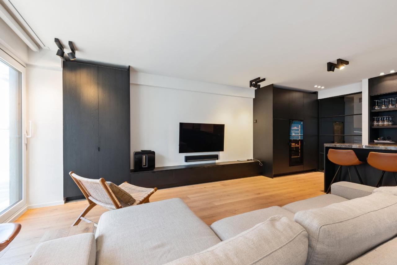 Hyper-Luxeappartement, Zeezicht, Centrum, Airco, Optie Hotelservices Ostenda Esterno foto
