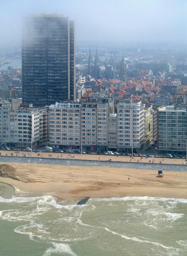 Hyper-Luxeappartement, Zeezicht, Centrum, Airco, Optie Hotelservices Ostenda Esterno foto